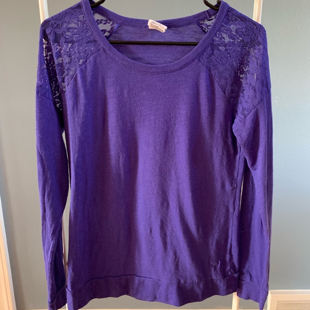 PINK long sleeve top